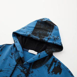 100% coton décontracté pull à capuche sweat pour hommes et femmes à manches longues Streetwear avec broderie d'impression numérique pour l'automne - Product Image 5