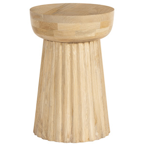 Taburete de madera recién llegado de alta calidad, taburete de madera maciza, diseño único, muebles para el hogar hechos de Vietnam - Product Image 1