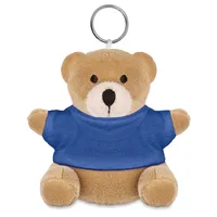 Porte-clés personnalisé Mepal en acier inoxydable avec ours en peluche et design portable pour mousquetons promotionnels