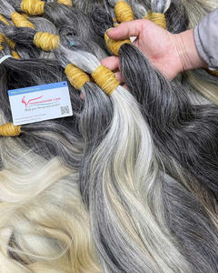 ¡CALIDAD SUPERIOR! Extensiones de cabello a granel natural de un solo donante virgen de cutícula dibujada doble proveedor al por mayor - Product Image 5