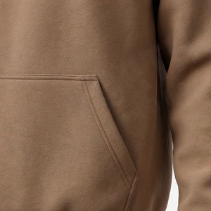 เสื้อฮู้ดดี้โอเวอร์ไซส์ผ้าฝ้ายพิมพ์ลายตามสั่ง เป็นมิตรกับสิ่งแวดล้อม สไตล์สตรีทแวร์  ย้อมสีพื้น  พร้อมตัวเลือกงานปัก  รับผลิตตามแบรนด์  ปรับแต่งได้ - Product Image 5