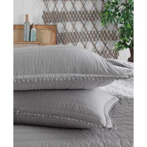 Classy Pedra V2 Colcha doble gris Colcha elegante para comodidad y estilo - Product Image 2
