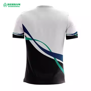 เสื้อยืดผู้ชายแฟชั่นใหม่ ระบายอากาศได้ดี ผ้าฝ้าย 100% พิมพ์ลายดิจิทัล เป็นมิตรกับสิ่งแวดล้อม ไม่ยับ ทรงหลวม สวมใส่สบาย เหมาะสำหรับฤดูร้อน - Product Image 3