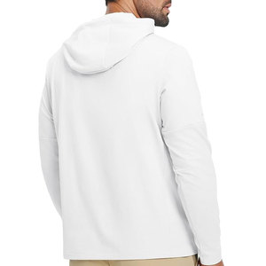 Sweat-shirt unisexe personnalisé d'hiver, best-seller, léger, en tissu technique extensible, mélange de coton, polyester, élasthanne, OEM - Product Image 6