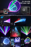 Láser de 10W en Stock en EE. UU., Láser RGB de 10W a Todo Color con Animación, Software Pangolin QS FB3 FB4 Phoenix Laser Beyond
