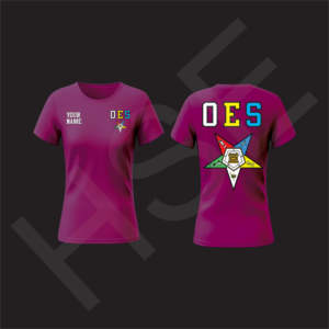 Camiseta OES con Borde de Llama Multicolor para Mujer, Moderna, Informal, de Verano - Product Image 5