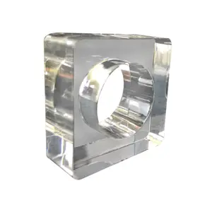 Rond de serviette d'amour décoratif de restaurant occidental pour la décoration de maison de fête de mariage serviette créative de couleur multiple de saint valentin - Product Image 3