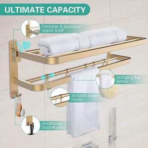 Standard Quality Bathroom Accessories Metal <b>Towel</b> <b>Racks</b> - Product Image 6