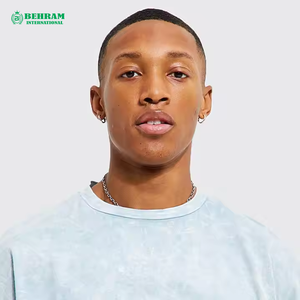 เสื้อยืดผู้ชายคอกลม แขนปกติ พิมพ์ลาย ทรงหลวม ระบายอากาศได้ดี ผลิตจากผ้าฝ้าย 100% ราคาส่ง ผลิตในปากีสถาน รับผลิตแบบ OEM - Product Image 4