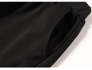 Chándal de felpa francesa para hombre de talla grande a granel, jersey de cuello redondo de lana en blanco, conjunto de sudadera y Jogger para logotipo personalizado - Product Image 4