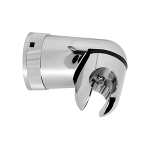 Supporto doccia rotondo a baionetta cromato - Product Image 1