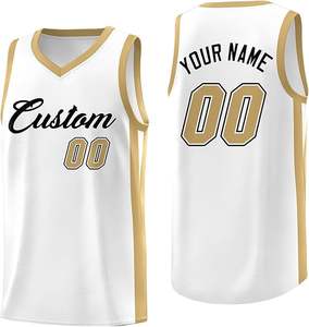 Camiseta de Baloncesto Reversible Personalizable Unisex, 100% Poliéster, Impresa, Transpirable, de Secado Rápido y Antibacteriana - Product Image 4