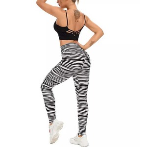 Custom yoga ladies <b>legging</b> pants <b>womens</b> wholesale fitness <b>compression</b> sport high waist woman <b>leggings</b> with OEM Service Gym Wear - Product Image 6