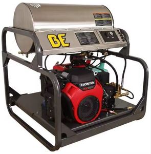 เครื่องฉีดน้ำแรงดันสูงแบบใช้ไฟฟ้า 3500 PSI 8.5 GPM สำหรับน้ำเย็น/น้ำร้อน พร้อมเครื่องยนต์ 688 ซีซี - Product Image 2