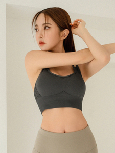 Sujetadores deportivos de alta calidad para mujer, estilo racerback, talla grande, para gimnasio, fitness, correr, entrenamiento, yoga, soporte medio - Product Image 5
