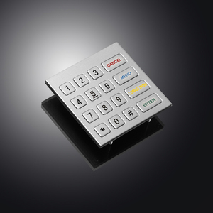 <span class=keywords><strong>Clavier</strong></span> industriel étanche en acier inoxydable 4x4 à 16 touches pour guichet automatique, borne de commande, <span class=keywords><strong>terminal</strong></span> de contrôle d'accès, distributeur automatique - Product Image 2