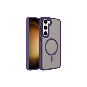 เคสซิลิโคน TPU แบบด้านพรีเมียมสำหรับ S23 Plus ป้องกันอย่างหรูหรา รองรับการชาร์จไร้สาย กันกระแทก พร้อมโลโก้ - Product Image 1