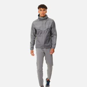 Survêtement coupe-vent d'extérieur uni, imprimé, décontracté, pour homme avec logo personnalisé, tissu en polyester/nylon de haute qualité - Product Image 6