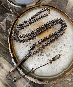 Venta al por mayor Allah & Muhammad Grabado Islámico Musulmán Oración Cuentas Tasbih 99 Cuentas P054 de F S Internacional - Product Image 1