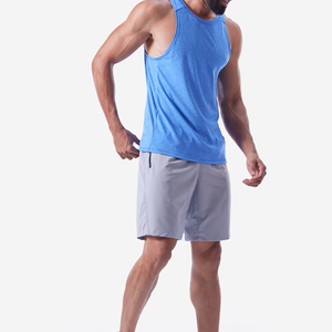 Camiseta sin mangas de algodón personalizada de alta calidad, de secado rápido y transpirable, ecológica, para hombres, gimnasio, entrenamiento, equipo de Fitness, estilo deportivo - Product Image 6