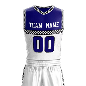 Custom Made Reversible Basketball Uniform Professional Design Basketball Uniform Durable Quality Plus Size Hot Sale - Product Image 2