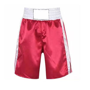WHOLESALE CORDUROY MMA BOXING <b>SHORTS</b> 3XL FORMAL TRAINING <b>SHORTS</b> WITH EMBROIDERED LOGO WASHED PATTERN <b>ELASTIC</b> <b>WAIST</b> CLOSURE - Product Image 2