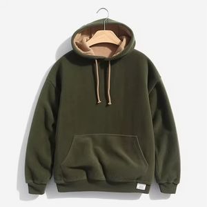 เสื้อฮู้ดผู้ชายโอเวอร์ไซส์380กรัมเสื้อฮู้ดผ้าฝ้าย100% ดีไซน์พิมพ์ลายโลโก้ออกแบบได้ตามต้องการ - Product Image 6