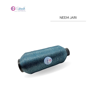 Hilo bordado de Neem Jari Metallic Flora Jari 180D poliéster Lurex de alta tenacidad para tejer a mano Jari - Product Image 1
