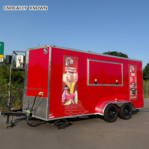 Camión de Comida Personalizado de Grado Comercial para Pretzels y Nachos, Remolque de Pizza con Certificación DOT VIN CE - Product Image 4