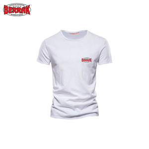 100% coton Designer T-Shirt pour hommes Logo personnalisé plaine tricoté T-Shirt grande taille vêtements pour hommes - Product Image 5