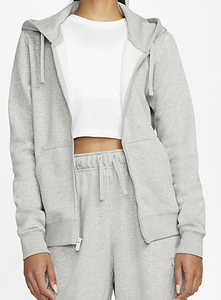 Sudadera con Capucha de Invierno para Mujer, de Alta Calidad, Personalizada, de Algodón/Poliéster, con Cremallera, Manga Larga, Bolsillo, Lisa, Teñida, Bordada - Product Image 5