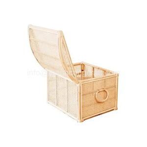 Nouvelle collection de paniers en rotin tissé en osier personnalisation conceptions de style moderne emballage de stockage domestique - Product Image 1