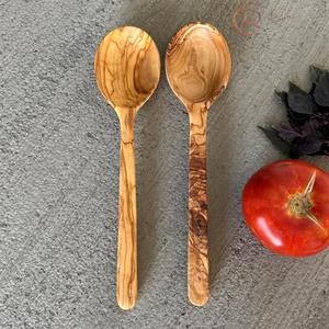 Juego de Cubiertos de Madera Natural Resistente al Calor con Acabado Pulido Suave - Product Image 1