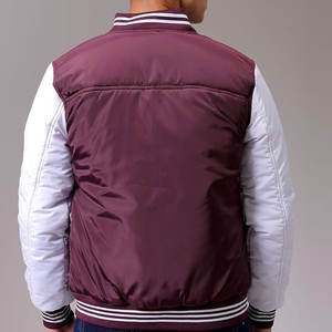 Chaqueta Universitaria de Lana de Manga Larga para Hombre, Estilo Nuevo, Diseño Moderno, Talla Regular, Chaqueta de Béisbol para Hombre - Product Image 2