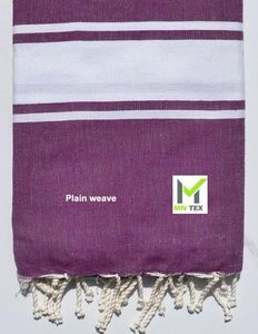 100% coton en vrac jette personnalisé hareng os gaufré Jacquard Leno tisse tailles thermiques sans accroc tisse couleurs poids - Product Image 5