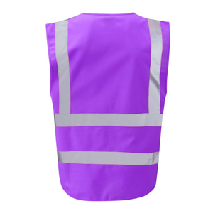 Chaleco de Seguridad Vial para Hombre a Precio Económico, Servicio OEM, Logotipo Personalizado, Chaleco Transpirable, Nueva Construcción de Malla, Chaleco de Trabajo de Seguridad - Product Image 2