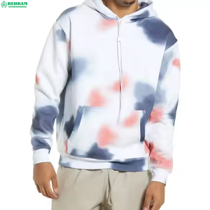 Sweat-shirts surdimensionnés en molleton 100 % coton ou en tissu éponge français, avec logo personnalisé, design OEM, écologiques, style vintage, tie-dye, délavés à l'acide et effet soleil. - Product Image 5