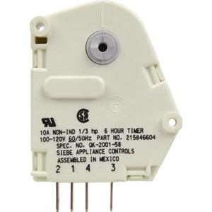 Minuteur de dégivrage électrique OEM authentique pour réfrigérateur et congélateur 220V, en cuivre et plastique, neuf, pour usage domestique et hôtelier - Product Image 1
