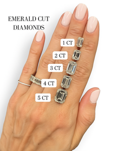 6.19 carat SI1 F diamant émeraude cultivé en laboratoire IGI certifié CVD | Bagues de fiançailles de qualité supérieure bijoux fins pierre en vrac - Product Image 1