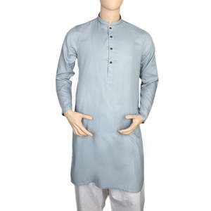 Kurta Mashriq EMB para Hombre - Azul - Product Image 2