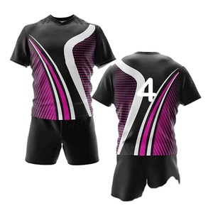 ชุดรักบี้รุ่นใหม่ปี 2026 เทคโนโลยีการเคลื่อนไหวขั้นสูง ขนาดผู้ใหญ่ ออกแบบโลโก้ได้ตามต้องการ ผลิตจากโพลีเอสเตอร์ 100% แห้งเร็ว ระบายอากาศได้ดี - Product Image 6