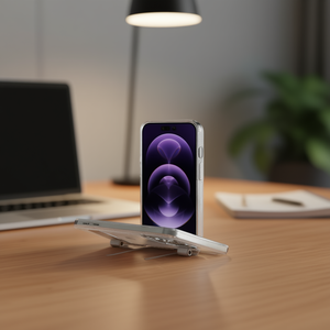 Custodia Trasparente Antiurto in TPU+PC con Supporto a Striscia per iPhone 11 - Product Image 2