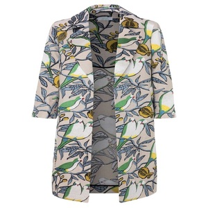 Kaftan pour femme brodé à la main, style Suzani, avec fente latérale, en rayonne/coton/lin, style ethnique indien et pakistanais - Product Image 1