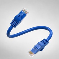 Kabel Patch Ethernet Cat6 RJ45 Kecepatan Tinggi UTP LAN Jaringan Patch Lead Cord Tembaga Murni 10Gbps Internet Utp Cat6 1m