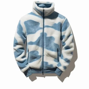 Veste en polaire Sherpa doublée douce pour hommes construite avec un confort par temps froid et un style neutre pour s'adapter à toutes les tenues et préférences - Product Image 6