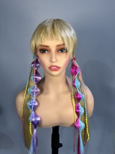 Para AliLeader hecho a mano Ombre burbujas trenza Twist pelo sintético Jumbo trenzas estilo niños Cola de Caballo linterna aspecto estilo Yaki - Product Image 5