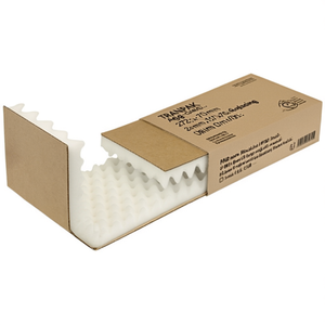 Emballage en mousse alvéolée TRANSPAK, dimensions 272x157x70mm, hauteur de la mousse brune 35mm, matériaux de rembourrage, unité de 62 - Product Image 2