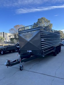 Remolques para Ganado Lifestock con Buen Eje, Remolques para Ovejas y Ganado, Star20x6, Tres Ejes, Doble Divisor Central, Jaula para Ganado Extraíble - Product Image 5