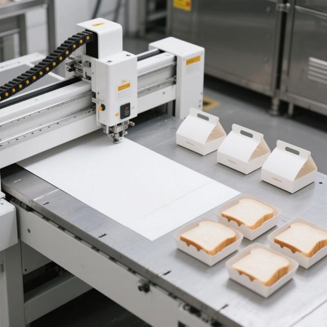 White Grease-Resistant Cardboard Sheets Food Safe for Bakery Boxes Takeaway Packaging Offset Printing Compatible Single for Tea