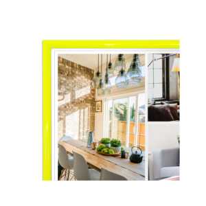 Póster con marco de pintura amarillo 61 x 91,5 cm - Product Image 4